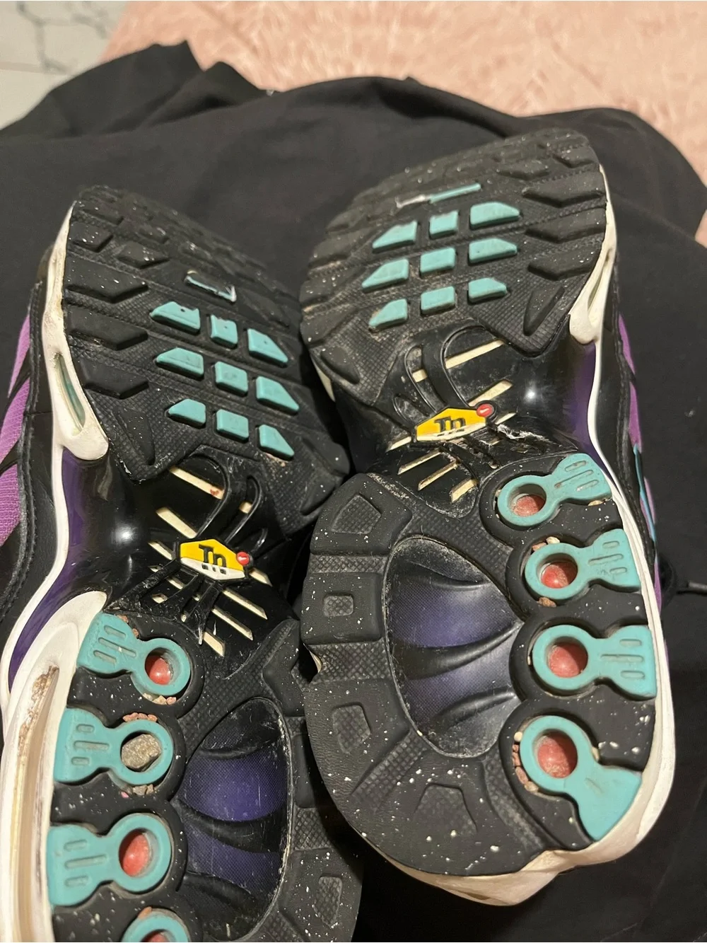Nike Air Max Plus Purple with Teal Accents 5.5 women’s /4Y